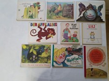 9 DDR Pappbilderbücher, 70er 80er Jahre Tiergeschichten, Feriengeschichten