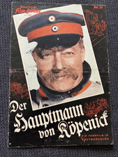 Filmplakat Filmprogramm ORIGINAL 50er "Der Hauptmann von Köpenick" Heinz Rühmann
