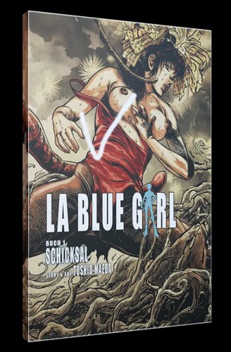 Blue girl 1 - la,