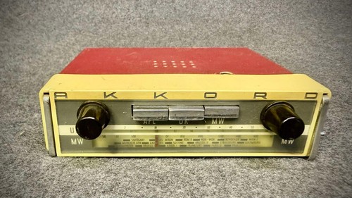 Oldtimer autoradio akkord vw - autoradio,