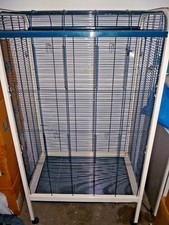 *** FERPLAST VOGELVOLIERE FÜR KANARIENVÖGEL - VOGELKÄFIG AUF ROLLEN ***