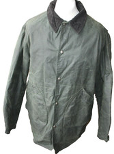 WOOLRICH WACHS JACKE HERREN  JACKET  WAX JACKETT MADE IN USA + FUTTER Gr  L