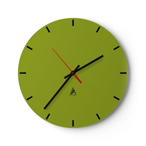 Modern wanduhr 40x40cm - wanduhr, rund