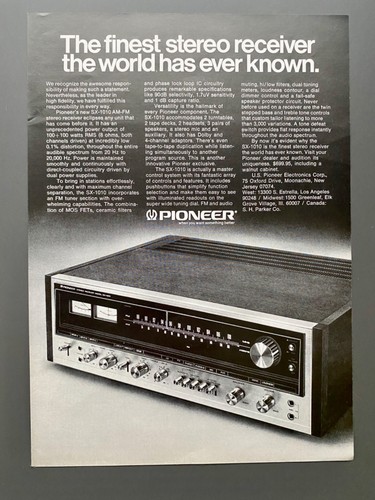 Pioneer stereo receiver hifi - receiver,