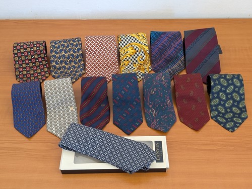 Vintage designer silk ties - vintage,
