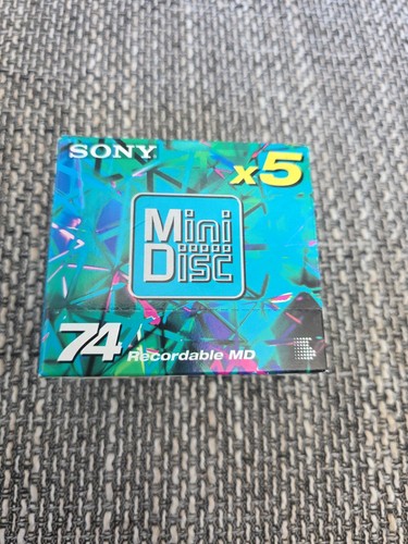 Sony minidisc mdw 74an - 5x,