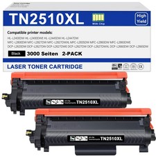 2x TN-2510XL Toner TN2510 XL