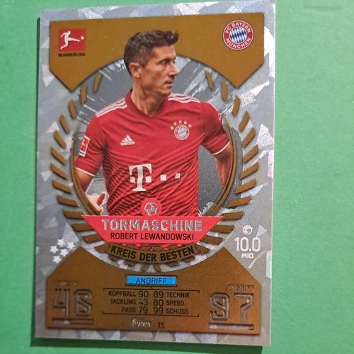 Topps match attax kreis - match, 21/22