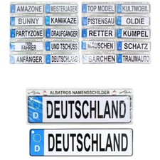 Albatros Namensschilder