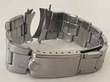 ROLEX VINTAGE RIVET STAHL ARMBAND 19MM BRACELET 7205 ENDLINKS 57 aus 1969
