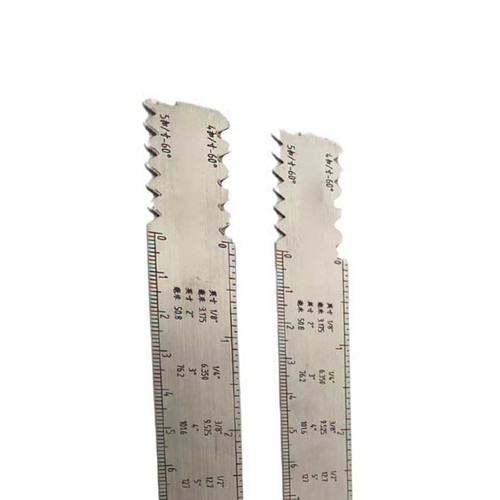 15cm dual scale drill string - scale,