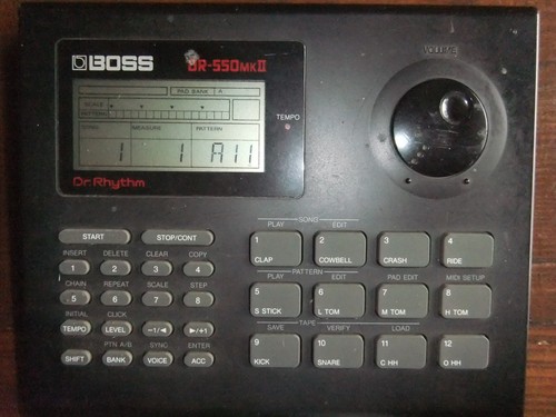 Drum maschine boss 550 mkii - boss,