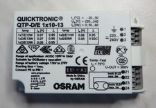 osram quicktronic QTP-D/E 1x10-13