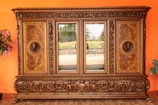 Nr. 1950a Restaurierter Schrank Herrenzimmer Eiche