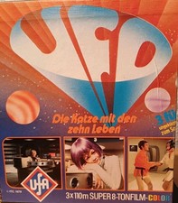 Super 8 Komplettfilm-UFO,Die Katze mit den zehn Leben,deutsche Sprache 