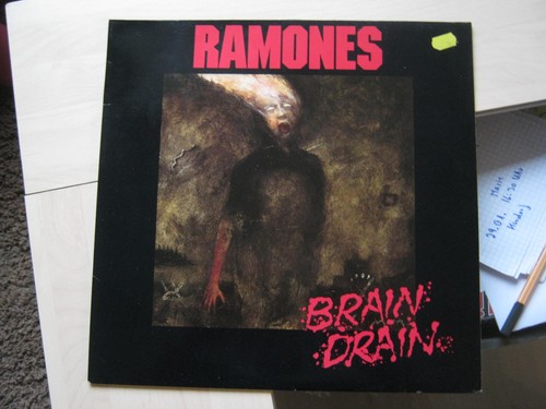 Ramones brain drain lp - –,
