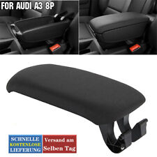 Armlehne Deckel Abdeckung Cover für Audi A3 8P 2003-2012 Mittelarmlehne schwarz