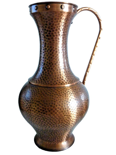 Antike kupferkanne krug - kupferkanne,
