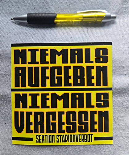 Borussia dortmund aufkleber - borussia,