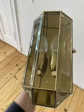Vintage Wandlampe Messing &