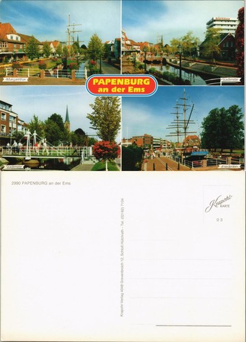 Papenburg mehrbildkarte - papenburg, (ems)