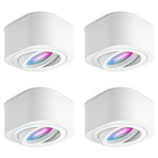 4x TEARA Spot Aufbauleuchte