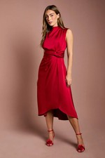 Coast Red Midikleid Damen