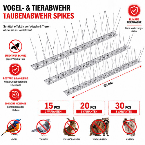 Vogelspikes taubenspikes - vogelspikes,