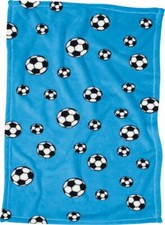 Fleece-Decke Fußball