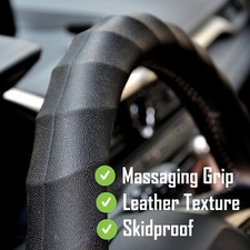 Leather Texture Black Car