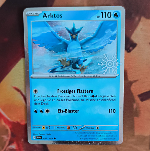 Pokémon tcg arktos holo - tcg,