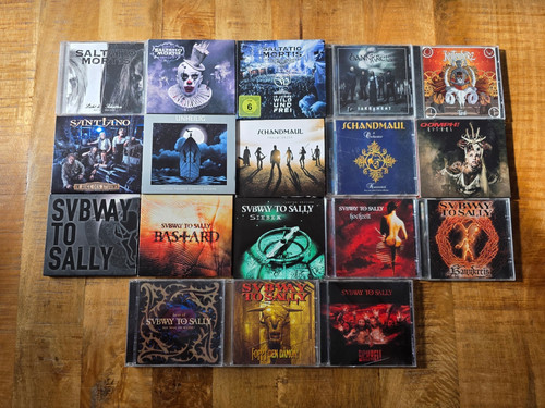 Sammlung rock gothic metal - cd,