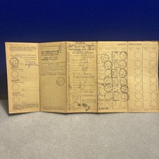 BEDFORD KIPPER 3 TON 1956 OLDTIMER VINTAGE RF60 FAHRTENBUCH MEMORABILIA