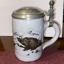 DDR Vintage Bierkrug Jagd