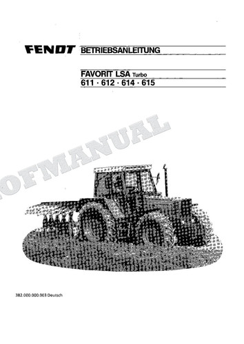 Fendt favorit lsa turbo - favorit, 611