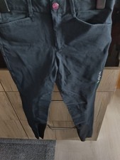 Reithose Herren Schoeller Equiline Kniebesatz, Stoffbesatz, navy blue Gr.48 neu