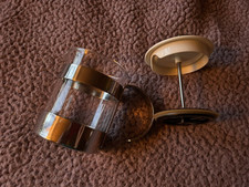 Tchibo - Kaffeebereiter für 1 Tasse☕️mit Filter, Edelstahl & Glas