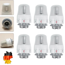 6 STKS Thermostatkopf Heizkörper Regler Thermostat Kopf Heizung Ventil M30 x 1,5