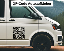 QR Code Autoaufkleber versch