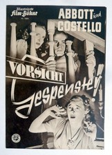 IFB 1004 Abbott und Costello: Vorsicht Gespenster FILMPROGRAMM Movie-Program
