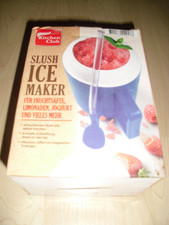 Slush Ice Maker Eis Becher f. Joghurt, Limo, Fruchtsaft Kitchen Club