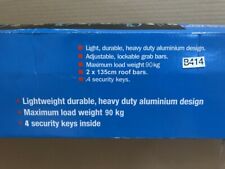 Summit Universal Aluminium Auto Dachgepäckträger Gepäck mit Schloss (B414)
