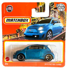 Matchbox 2019 Fiat 500 Turbo 11/100 2022 1:64 Modellauto Spielzeug Italia OVP