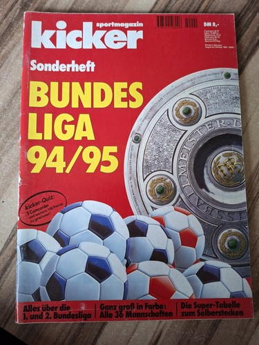 Kicker sonderheft bundesliga - kicker,