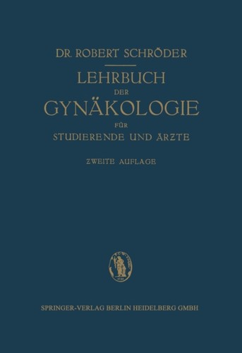 Schroder lehrbuch der - -,