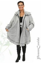 Lagenlook oversize walk poncho - oversize,
