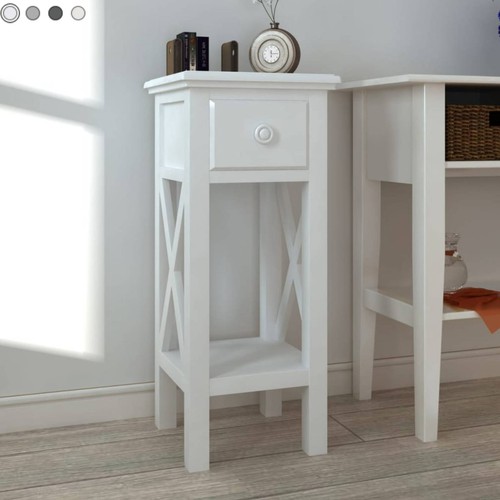 Beistelltisch mit schublade - beistelltisch,