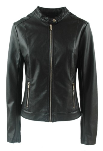 Damen kunstlederjacke - damen,
