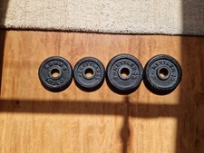 4 Hantelscheiben, neuwertig, 2x1,25kg, 2x2,00kg, 3 x von Kettler, 1 x von ROMEO