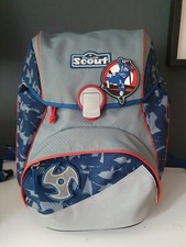 Scout Alpha Schulranzen „Blue Ninja“ – leicht & ergonomisch, guter Zustand